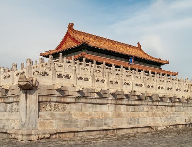 The Forbidden City seen from Jingshan Park in Beijing