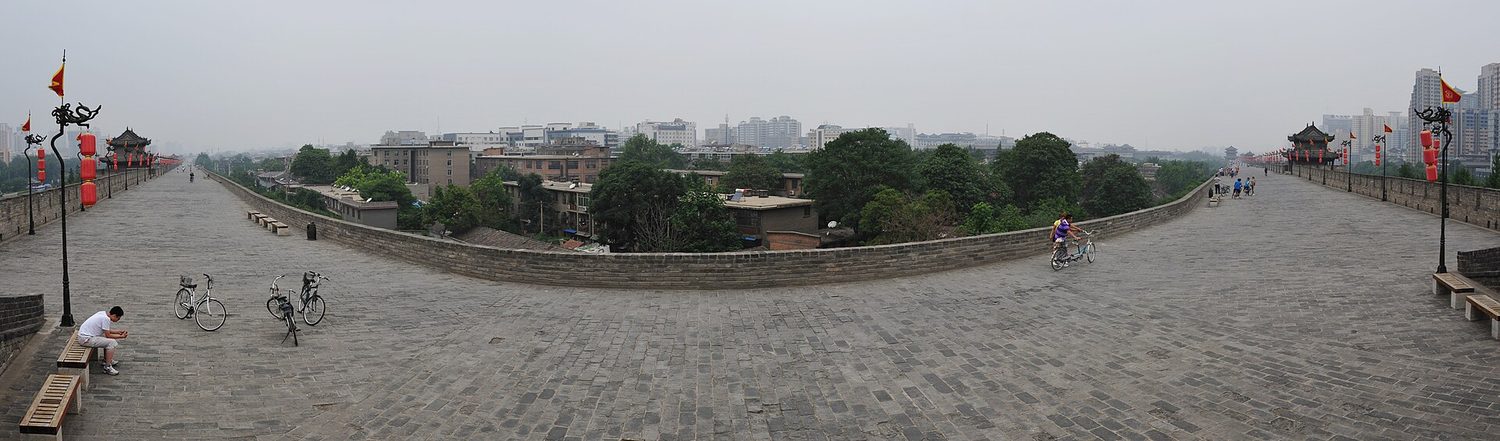 The Ming city wall of Xi’an